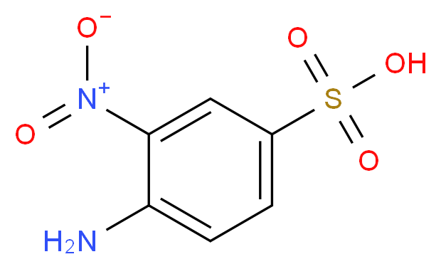 4-amino-3-nitrobenzene-1-sulfonic acid_分子结构_CAS_616-84-2)