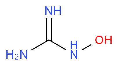 N-Hydroxyguanidine_分子结构_CAS_)