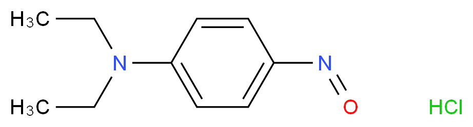 N,N-Diethyl-4-nitrosoaniline hydrochloride_分子结构_CAS_53743-85-4)