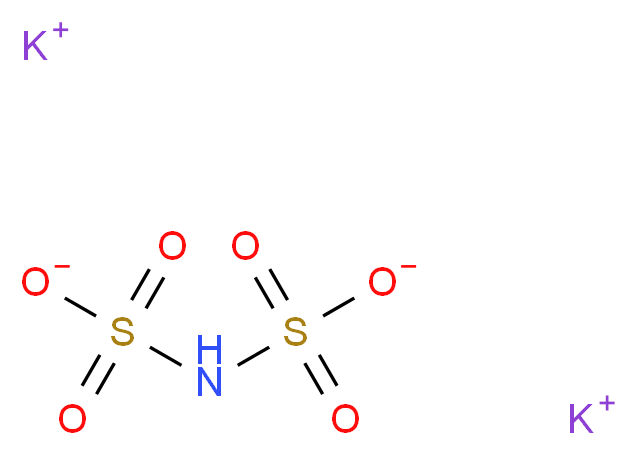 亚胺二磺酸钾_分子结构_CAS_14696-74-3)