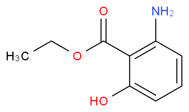 ethyl 2-amino-6-hydroxybenzoate_分子结构_CAS_64241-02-7
