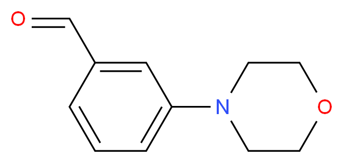 3-(Morpholin-4-yl)benzaldehyde_分子结构_CAS_446866-87-1)