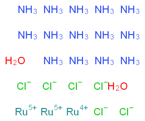 Ruthenium red_分子结构_CAS_11103-72-3)