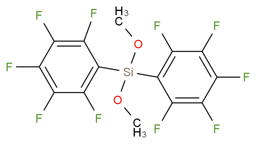 Dimethoxybis(pentafluorophenyl)silane_分子结构_CAS_223668-68-6)