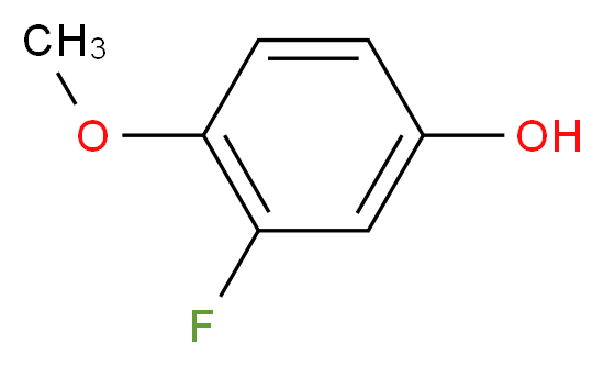 3-Fluoro-4-methoxyphenol_分子结构_CAS_)