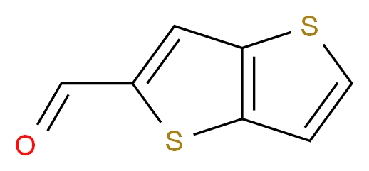 Thieno[3,2-b]thiophene-2-carboxaldehyde_分子结构_CAS_31486-86-9)