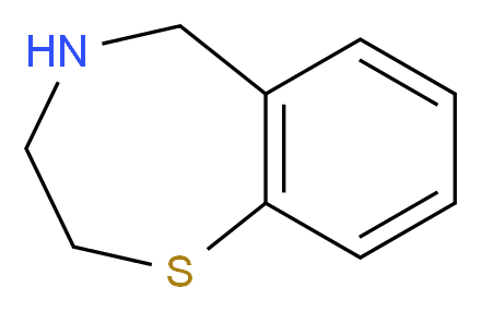 2,3,4,5-tetrahydro-1,4-benzothiazepine_分子结构_CAS_)
