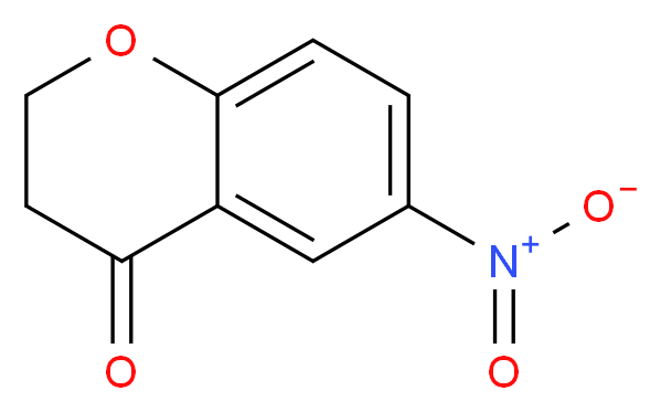 6-Nitrochroman-4-one 98%_分子结构_CAS_68043-53-8)