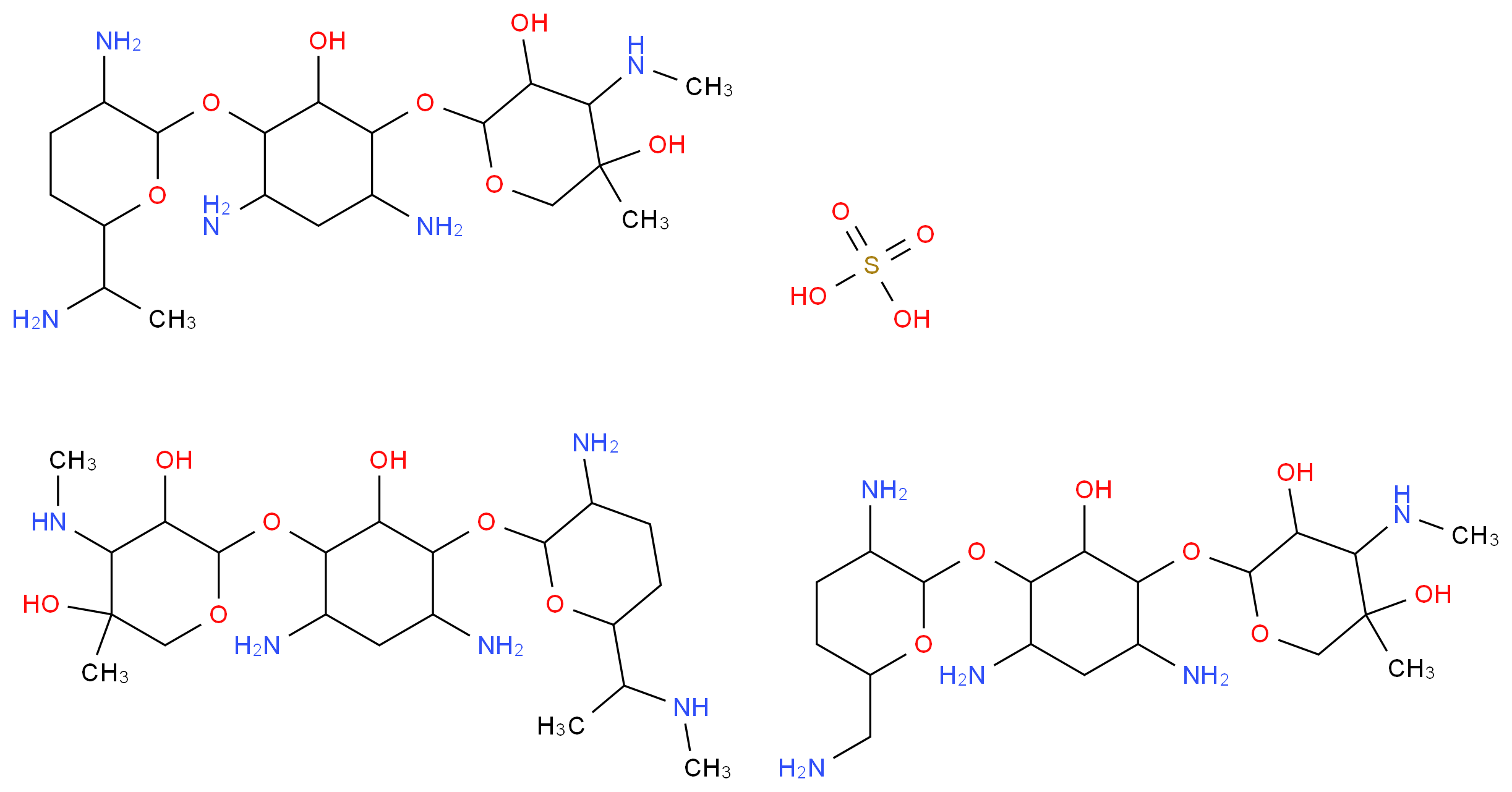 1405-41-0 分子结构