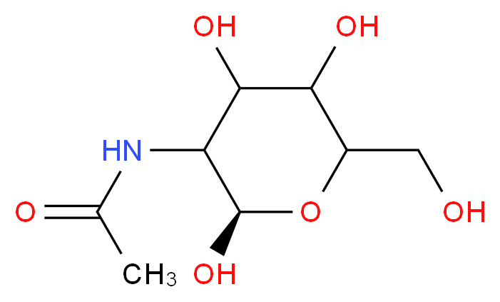 1398-61-4 分子结构