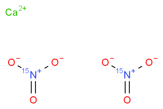 硝酸钙-15N2_分子结构_CAS_31432-44-7)