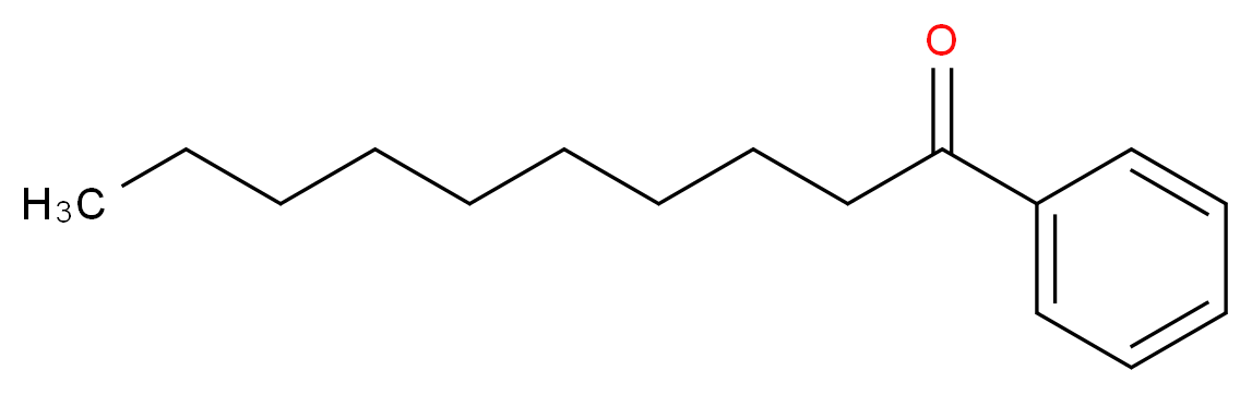 1-phenyldecan-1-one_分子结构_CAS_6048-82-4