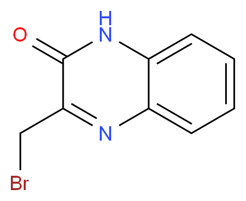 3-(bromomethyl)-1,2-dihydroquinoxalin-2-one_分子结构_CAS_62235-61-4
