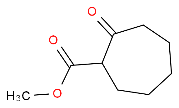 methyl 2-oxocycloheptane-1-carboxylate_分子结构_CAS_52784-32-4