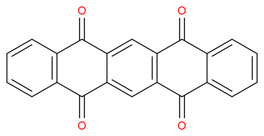 5,7,12,14-tetrahydropentacene-5,7,12,14-tetrone_分子结构_CAS_23912-79-0