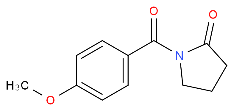 Aniracetam_分子结构_CAS_72432-10-1)