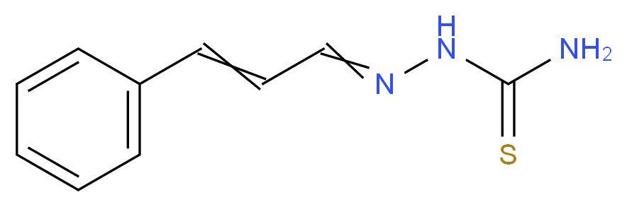 cinnamaldehyde thiosemicarbazone_分子结构_CAS_)