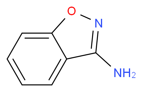 3-Amino-1,2-benzisoxazole 97%_分子结构_CAS_36216-80-5)