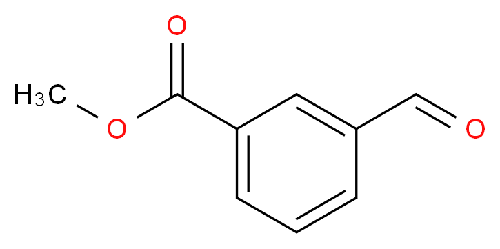 3-甲酰苯甲酸甲酯_分子结构_CAS_52178-50-4)