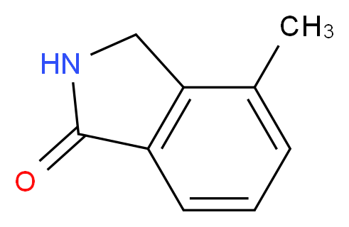 4-Methylisoindolin-1-one_分子结构_CAS_65399-01-1)