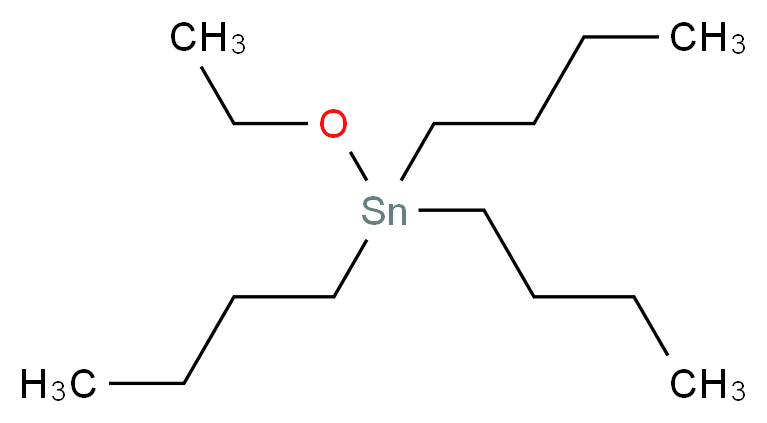 tributyl(ethoxy)stannane_分子结构_CAS_682-00-8