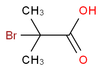 α-溴异丁酸_分子结构_CAS_2052-01-9)