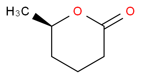 (6R)-6-methyloxan-2-one_分子结构_CAS_43112-32-9