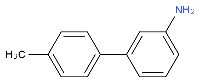 4'-Methyl [1,1'-biphenyl]-3-amine_分子结构_CAS_)