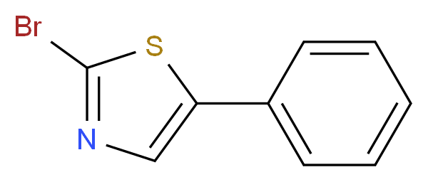 2-Bromo-5-phenylthiazole_分子结构_CAS_133311-51-0)