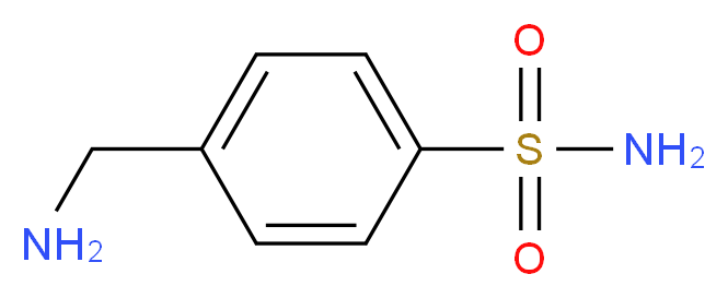 4-(Aminomethyl)benzenesulfonamide_分子结构_CAS_138-39-6)