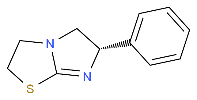 (6S)-6-phenyl-2H,3H,5H,6H-imidazo[2,1-b][1,3]thiazole_分子结构_CAS_14769-73-4