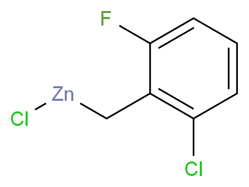 2-Chloro-6-fluorobenzylzinc chloride_分子结构_CAS_)