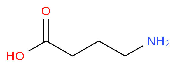 γ-氨基丁酸_分子结构_CAS_56-12-2)