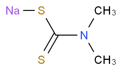 CAS_128-04-1 molecular structure
