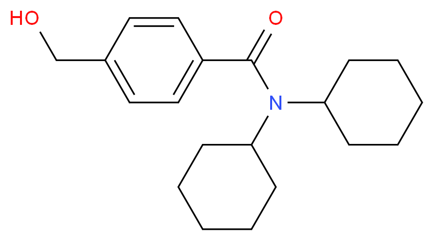 N,N-Dicyclohexyl-4-methoxybenzamide_分子结构_CAS_129721-53-5)