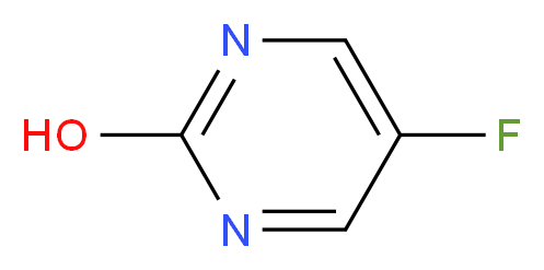 5-fluoropyrimidin-2-ol_分子结构_CAS_2022-78-8