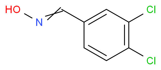 3,4-dichlorobenzaldehyde oxime_分子结构_CAS_5331-92-0)