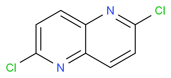 2,6-DICHLORO-1,5-NAPHTHYRIDINE_分子结构_CAS_27017-66-9)