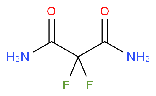 difluoropropanediamide_分子结构_CAS_425-99-0