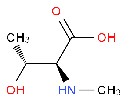 N-Methyl-L-threonine_分子结构_CAS_2812-28-4)