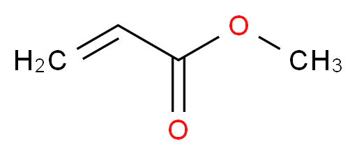 methyl prop-2-enoate_分子结构_CAS_96-33-3