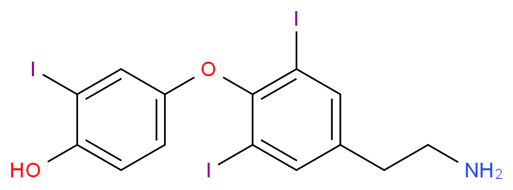 3,3',5-Triiodothyronamine_分子结构_CAS_4731-88-8)