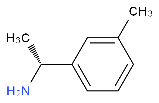 (1R)-1-(3-methylphenyl)ethan-1-amine_分子结构_CAS_138457-19-9