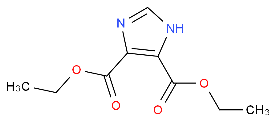 diethyl 1h-imidazole-4,5-dicarboxylate_分子结构_CAS_1080-79-1)