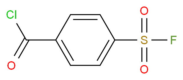 4-(fluorosulfonyl)benzoyl chloride_分子结构_CAS_402-55-1