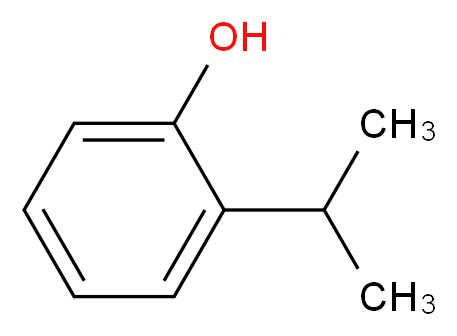 2-Isopropylphenol_分子结构_CAS_88-69-7)