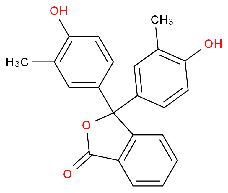 o-CRESOLPHTHALEIN_分子结构_CAS_596-27-0)