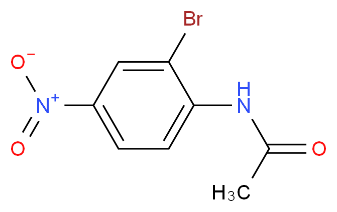 N-(2-Bromo-4-nitrophenyl)acetamide_分子结构_CAS_57045-86-0)