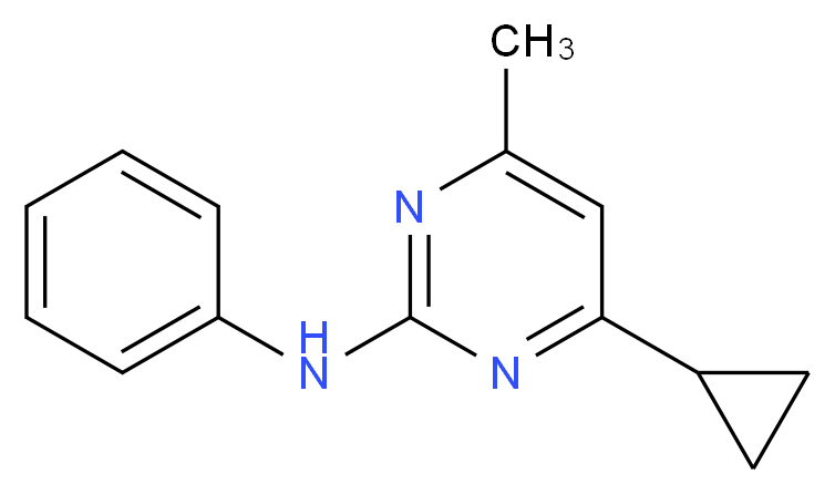 Cyprodinil_分子结构_CAS_121552-61-2)