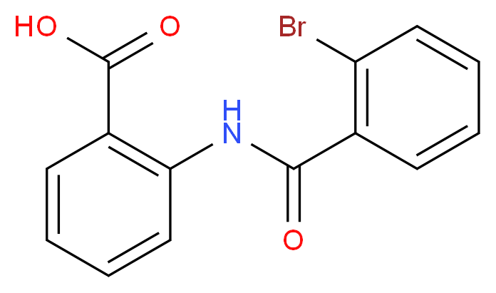 2-(2-bromobenzamido)benzoic acid_分子结构_CAS_18600-62-9